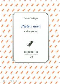 vallejo cesar; mattei p. (curatore) - pietra nera e altre poesie