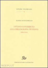 scognamiglio alessia - ottavo contributo alla bibliografia vichiana (2006-2010)