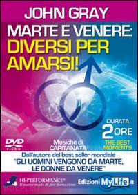 gray john; capitanata (musiche) - marte e venere: diversi per amarsi - con dvd