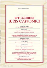  - ephemerides iuris canonici (2015). vol. 2