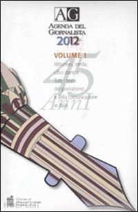  - agenda del giornalista - 2012