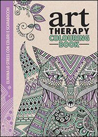aa.vv. - art therapy. colouring book