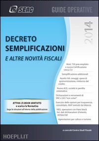 centro studi fiscale (curatore) - novita' fiscali 2015