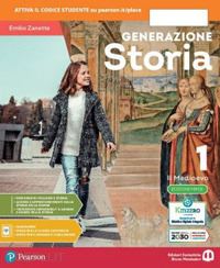 zanette emilio - generazione storia. ediz. verde. per la scuola media. con e-book. con espansione