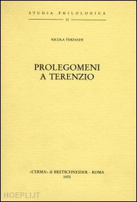 terzaghi nicola - prolegomeni a terenzio (1931)