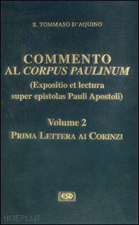 mondin battista - commento al corpus paulinum vol.2