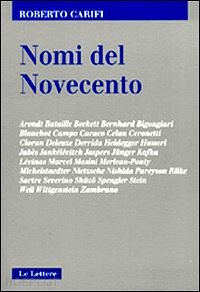 carifi roberto - nomi del novecento