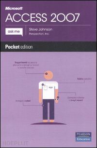 johnson steve - microsoft access 2007 ask me pocket