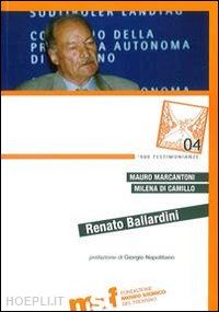 marcantoni mauro; di camillo milena - renato ballardini