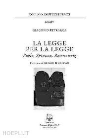 petrarca giacomo - legge per la legge