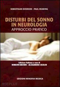 overeem sebastian; reading paul - disturbi del sonno in neurologia