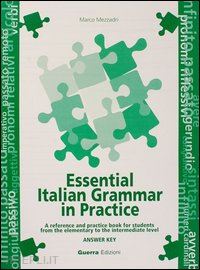 mezzadri marco - essential italian grammar in practice - answer key