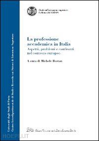 rostan michele - la professione accademica in italia