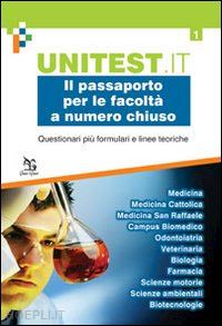 aa.vv. - unitest.it 1 - medicina cattolica san raffaele campus biomedico odontoiatria vet
