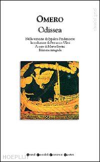 omero; ulivi f. (curatore); savini m. (curatore) - odissea