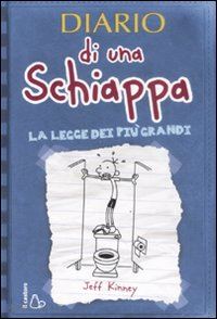 kinney jeff - diario di una schiappa. la legge dei piu' grandi. ediz. illustrata