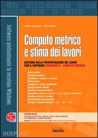 benvenuti andrea; brotini paolo - computo metrico e stima dei lavori. con contenuto digitale per download e access