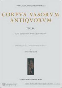 de cesare monica - corpus vasorum antiquorum. italia