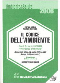 maglia stefano-santoloci maurizio - il codice dell'ambiente  2006