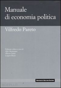 pareto vilfredo - manuale di economia politica