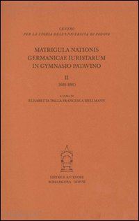 della francesca elisabetta - matricula nationis germanicae 1605-1801