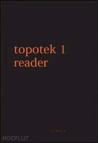 aa.vv. - topotek 1 reader - ediz. italiana e inglese