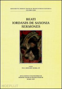 hodel paul-bernard - beati iordanis de saxonia sermones