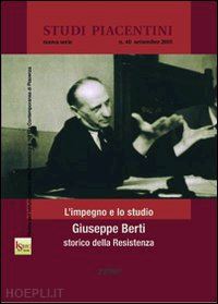 del boca a.(curatore) - studi piacentini. vol. 40