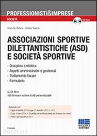 de stefanis cinzia; quercia antonio - associazioni sportive dilettantistiche (asd) e societa' sportive