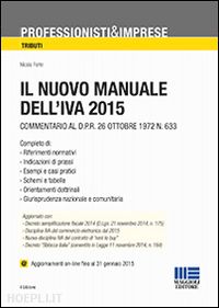 forte nicola - il nuovo manuale dell'iva 2015