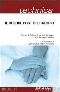  - il dolore post operatorio