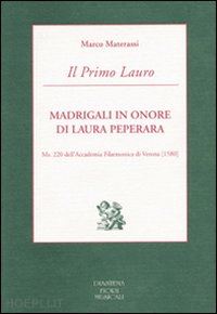 materassi marco - il primo libro magrigali in onore di laura peperara