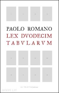 romano paolo - lex duodecim tabularum