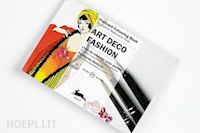aa.vv. - art deco fashion - postcard colouring book
