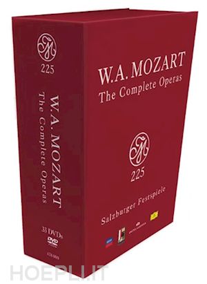  - wolfgang amadeus mozart - the complete operas (33 dvd)