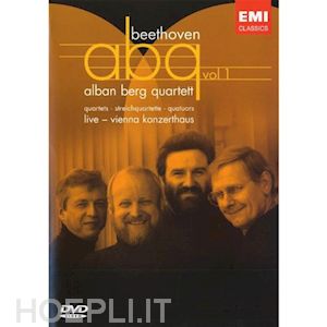 - ludwig van beethoven - alban berg quartet - beethoven vol. 1 - live vienna konzerthaus (2 dvd)