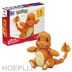  - pokemon: mattel - mega charmander gigante