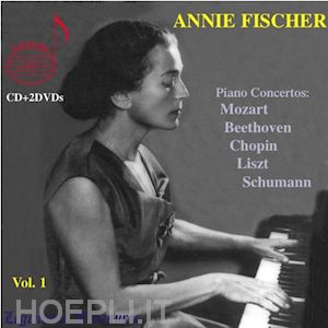  - annie fischer - piano concertos vol.1 (2 dvd+cd)