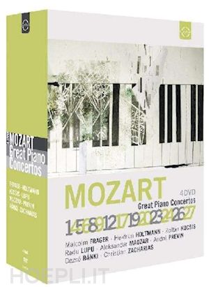  - mozart - great piano concertos (4 dvd)