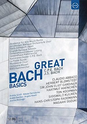  - johann sebastian bach - great basics box (12 dvd)