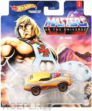  - hot wheels: mattel - master of the universe cars he-man