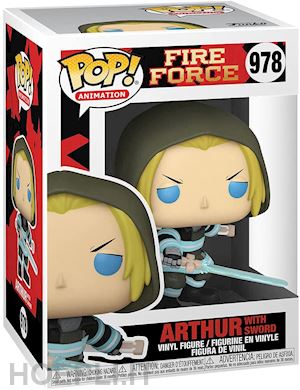 aa.vv. - fire force: funko pop! animation - arthur with sword (vinyl figure 978)