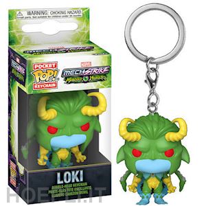 Marvel: Funko Pop! Pocket Keychain - Monster Hunters Mech Strike - Loki ( Portachiavi) 