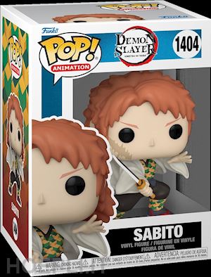  - demon slayer: funko pop! animation - sabito (no mask) (vinyl figure 1404)