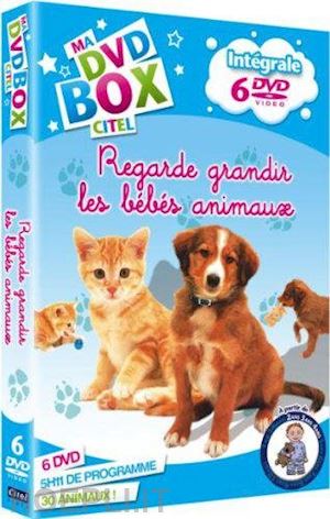  - ma dvd box citel - regarde grandir les bebes animaux (6 dvd) [edizione: francia]