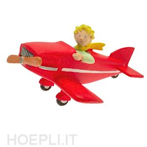  - piccolo principe (il): plastoy - mini figure principe in aeroplano