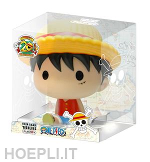  - one piece: plastoy - mini salvadanaio chibi luffy