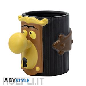  - disney: abystyle - alice door knob (mug 3d / tazza)