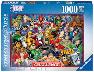 - dc comics: ravensburger - puzzle 1000 pz - dc comics challenge