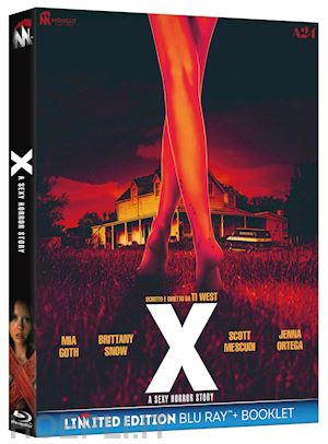 ti west - x - a sexy horror story (blu-ray+booklet)